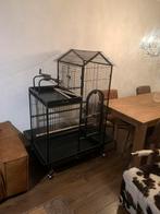 Zeer mooie ruime papagaaienkooi Torino., Dieren en Toebehoren, Ophalen, Zo goed als nieuw, Metaal, Vogelkooi