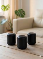 Set 3 BluetoothTWS Speakers nieuwstaat!!, Overige materialen, Verzenden, Grijs, Zo goed als nieuw
