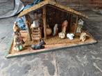 Kerststal met figuren, Diversen, Kerst, Ophalen of Verzenden