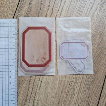 Label stickers, 30st. beschikbaar voor biedingen