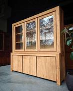 Grote Greeploze buffetkast | Teakhouten wandkast #2514, Huis en Inrichting, Kasten | Buffetkasten, Niet ingevuld, 200 cm of meer