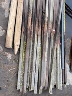 Houten palen  (hardhout en rond), Tuin en Terras, Ophalen of Verzenden, 250 cm of meer, Palen, Hardhout