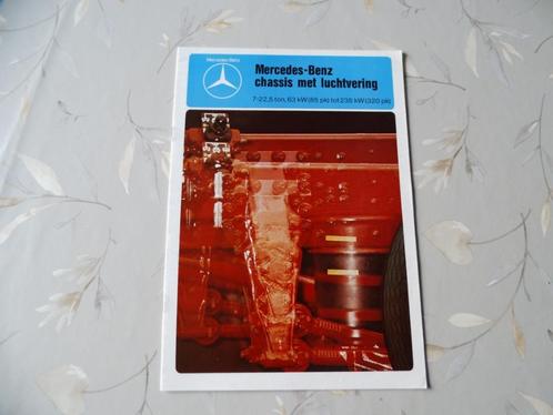 Mercedes Benz chassis met luchtvering, Boeken, Auto's | Folders en Tijdschriften, Zo goed als nieuw, Mercedes, Verzenden
