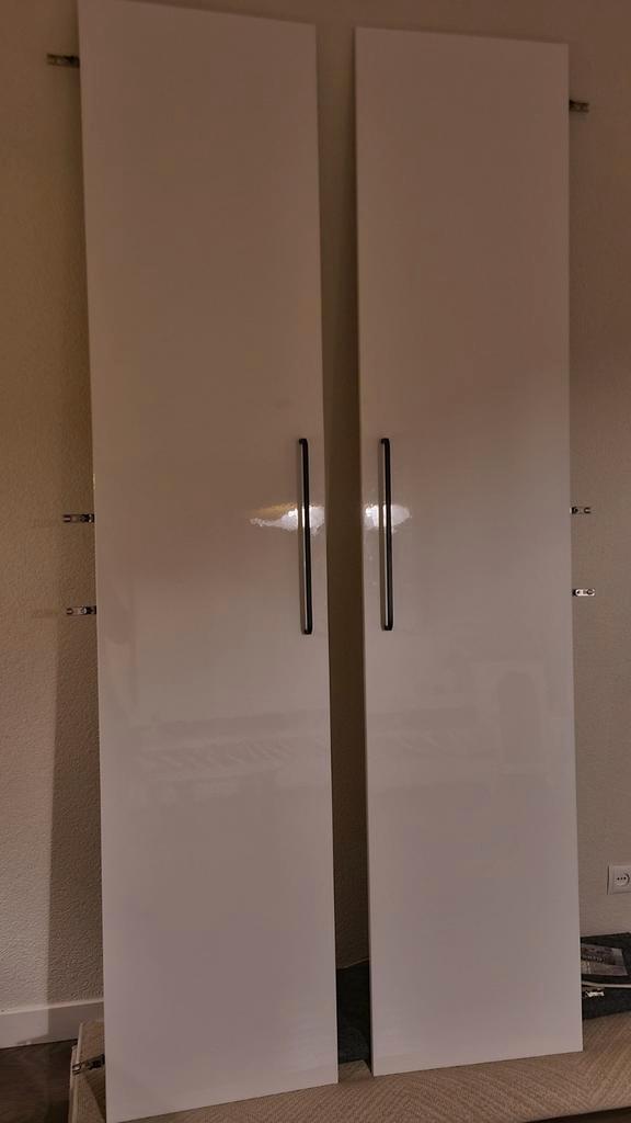 Ikea Pax Kastdeuren Hoogglans 2 stuks 1m breed 236cm hoog, Huis en Inrichting, Kasten | Kledingkasten, Zo goed als nieuw, 200 cm of meer