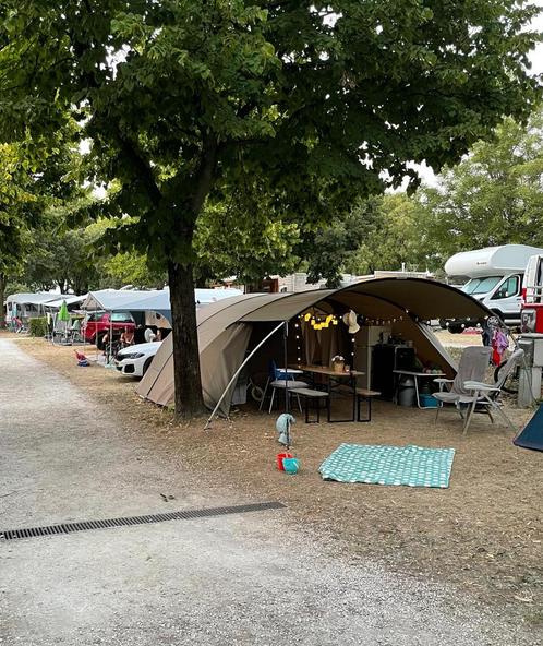 Zeer complete Falco Steenarend 5800, Caravans en Kamperen, Tenten, tot en met 4, Gebruikt, Ophalen