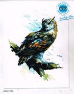 Cado rto borduurpakket  eagle owl  804, Ophalen of Verzenden, Nieuw, Handborduren, Borduurpakket