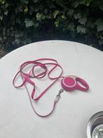 Flexi hondenriem / rollijn tape mt xs 3 meter roze, Ophalen of Verzenden, Zo goed als nieuw