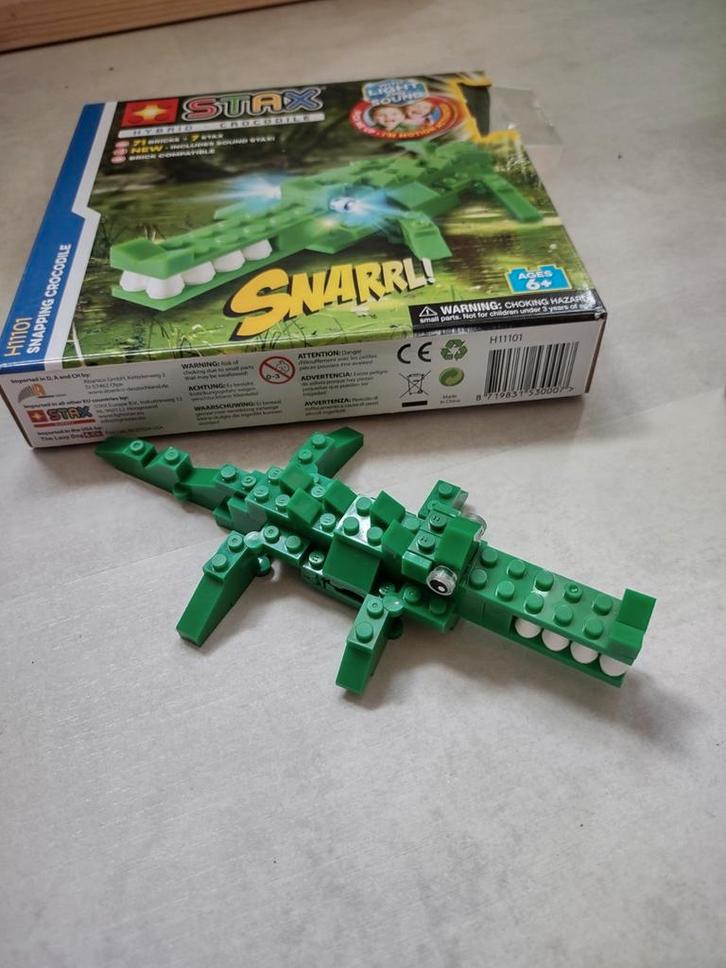 Stax Bouwen  met blokjes met  licht, Kinderen en Baby's, Speelgoed | Bouwstenen, Zo goed als nieuw, Ophalen of Verzenden