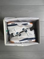 Jordan 4 Retro SB Navy size 9,5, Wit, Nieuw, Ophalen of Verzenden, Sneakers of Gympen