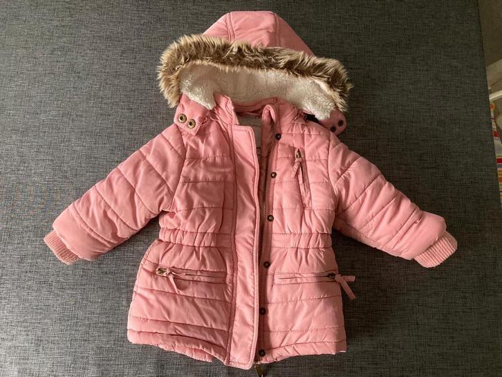 Rose gevoerde kinder jas (meisje) van Prenatal, maat 74, Kinderen en Baby's, Babykleding | Maat 74, Gebruikt, Meisje, Jasje, Ophalen of Verzenden