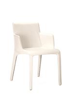 Walter Knoll Gio eetkamerstoelen 4x, Huis en Inrichting, Stoelen, Ophalen, Gebruikt, Overige kleuren, Leer