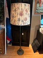 Vintage Staande Schemerlamp, Huis en Inrichting, Lampen | Vloerlampen, Ophalen of Verzenden, Gebruikt, Metaal, 100 tot 150 cm