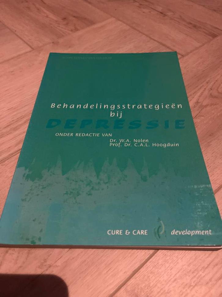 Behandelingsstrategieën bij Depressie, Boeken, Psychologie, Gelezen, Klinische psychologie, Ophalen of Verzenden