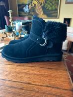 Bearpaw Koko laarsjes maat 40, zwart, Verzenden, Zwart, Lage of Enkellaarzen, Zo goed als nieuw