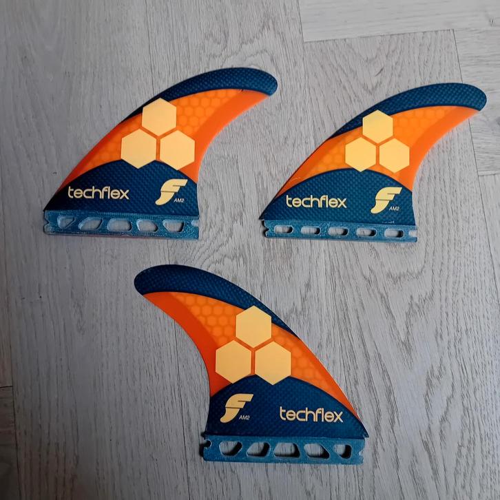 Futures Fins AM2 Techflex Thruster, nieuw, Watersport en Boten, Golfsurfen, Nieuw, Overige typen, Ophalen of Verzenden