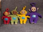 4 knuffels teletubbies, Kinderen en Baby's, Speelgoed | Knuffels en Pluche, Ophalen, Gebruikt, Overige typen