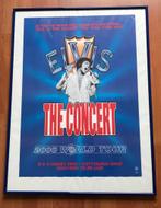 Elvis The Concert 2000 world tour poster +setlist!, Verzamelen, Posters, Ophalen, Zo goed als nieuw, Rechthoekig Staand, Muziek