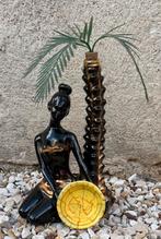 Vintage Nubische Vrouw Garnier Enghien Decanteerfles, Ophalen of Verzenden