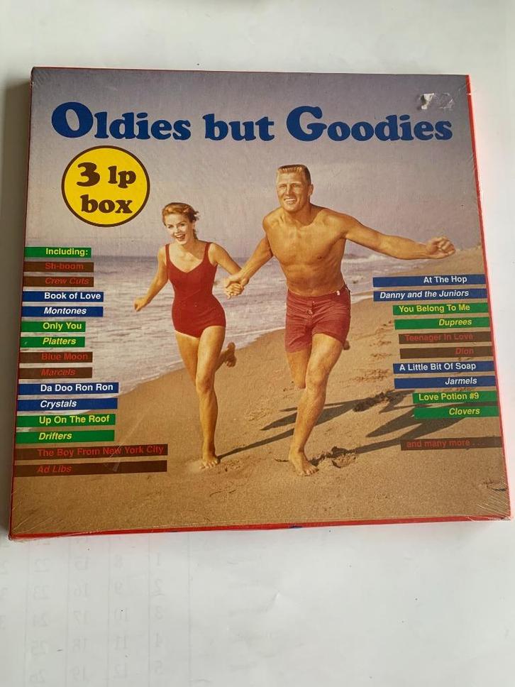 Oldies but goodies : Rock 'n Roll - 3 lp box set, Cd's en Dvd's, Vinyl | Rock, Zo goed als nieuw, Poprock, 12 inch, Verzenden