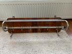 Vintage Kapstok Hout & Chroom - Goede Staat, Gebruikt, Minder dan 100 cm, Hout, Ophalen