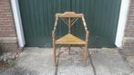 Antieke STOEL / KEUKENSTOEL / HOEKSTOEL Brocante 3 poot, Ophalen of Verzenden