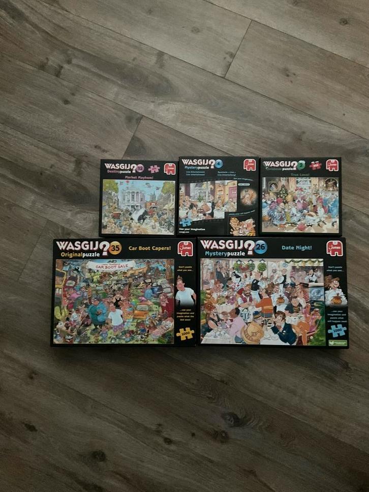 Wasgij puzzels, Hobby en Vrije tijd, Denksport en Puzzels, Zo goed als nieuw, 500 t/m 1500 stukjes, Ophalen of Verzenden