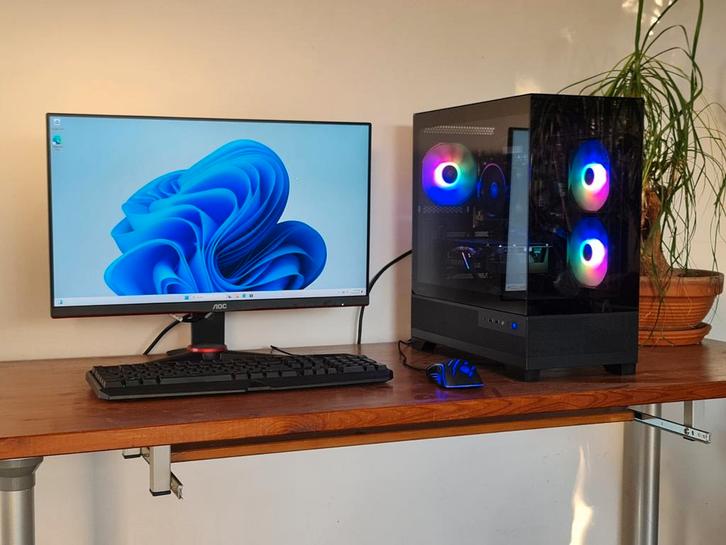 Game Pc Setup - Ryzen 5 - RTX 2060 - 1tb m.2 ssd, Computers en Software, Desktop Pc's, Zo goed als nieuw, 4 Ghz of meer, SSD, 16 GB