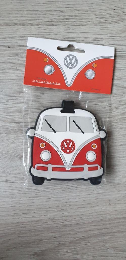 kofferlabel koffer label vw volkswagen t1 rood of blauw, Sieraden, Tassen en Uiterlijk, Koffers, Nieuw, Ophalen of Verzenden