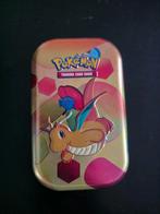 Pokemon lege Tin - Dragonite - Set 151, Ophalen of Verzenden, Gebruikt, Overige typen