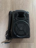 BRAINZ Karaoke Boombox met Microfoon-nieuw, Ophalen of Verzenden, Zo goed als nieuw, Complete set