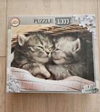 Puzzel 1000 stukjes afbeelding kittens, Ophalen of Verzenden, Meer dan 50 stukjes, Zo goed als nieuw, 6 jaar of ouder
