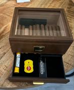 Luxe Humidor voor Sigaren - zonder sigaren, Ophalen of Verzenden, Nieuw, Tabaksdoos of Verpakking