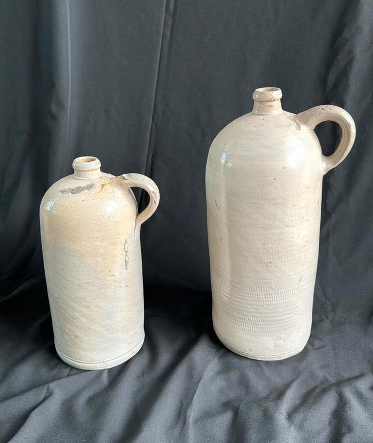 Stenen kruiken set - 5L & 2,5L, Antiek en Kunst, Antiek | Keramiek en Aardewerk, Ophalen of Verzenden