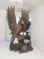 Indonesisch handgemaakte houten vogel beeld, Antiek en Kunst, Ophalen of Verzenden
