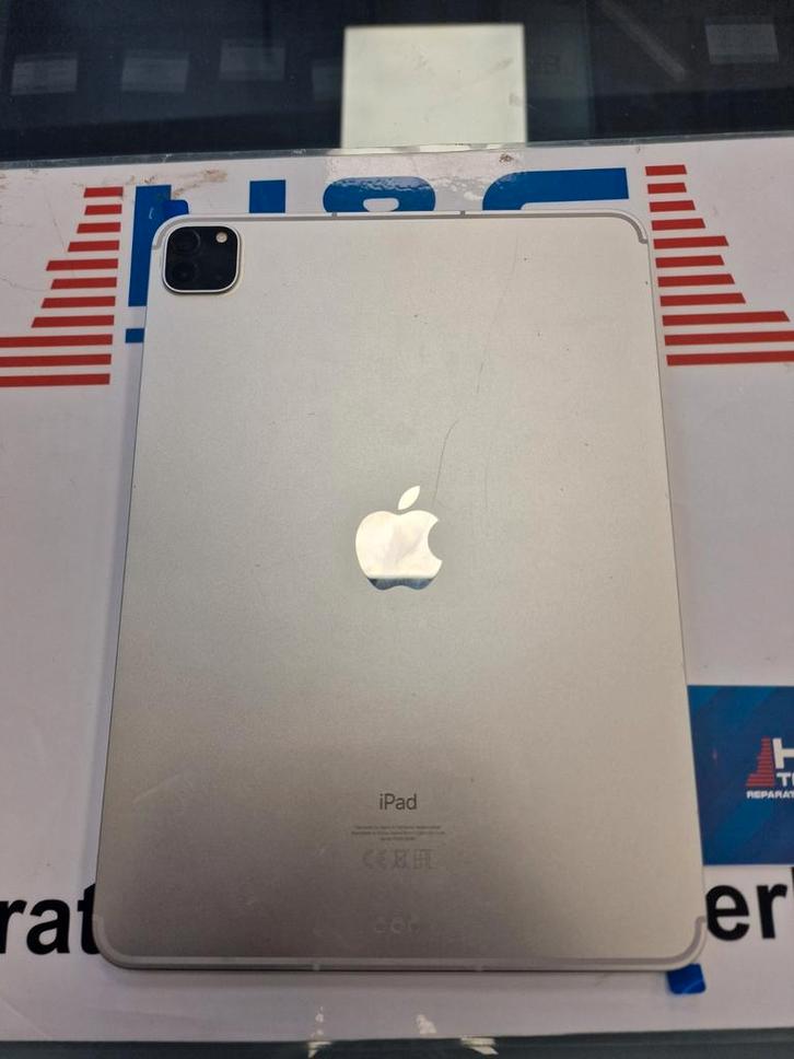 Apple Ipad pro 11 inch 3e generatie Wit 256 GB 2 jaar garan, Computers en Software, Apple iPads, Ophalen of Verzenden