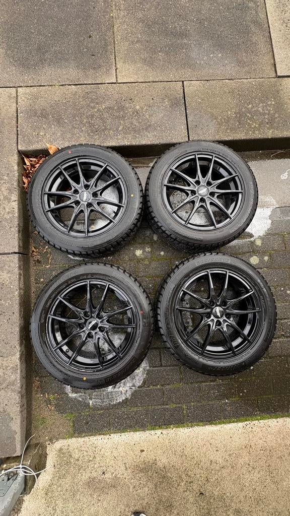 Velgen+banden set 16” nieuwe winterbanden met nette velgen, Ophalen, 16 inch, 205 mm, Winterbanden