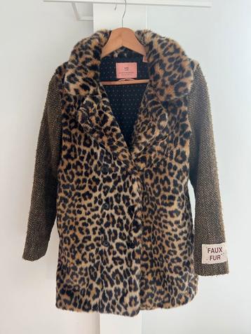 Scotch&Soda Winterjas Luipaardprint Maat 152 beschikbaar voor biedingen