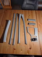 Zilveren interieurlijsten BMW e39, Auto-onderdelen, Interieur en Bekleding, Ophalen, Gebruikt, BMW