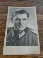 Portretfoto Wehrmacht leutnant, Verzamelen, Militaria | Tweede Wereldoorlog, Verzenden, Landmacht, Duitsland, Foto of Poster