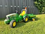 Rolly toys John Deere 7930 met kipkar, Kinderen en Baby's, Speelgoed | Buiten | Voertuigen en Loopfietsen, Ophalen, Gebruikt, Trapvoertuig