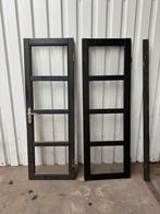 Tuindeur met glas, Doe-het-zelf en Verbouw, Deuren en Horren, 80 tot 100 cm, Ophalen of Verzenden, 200 tot 215 cm, Glas