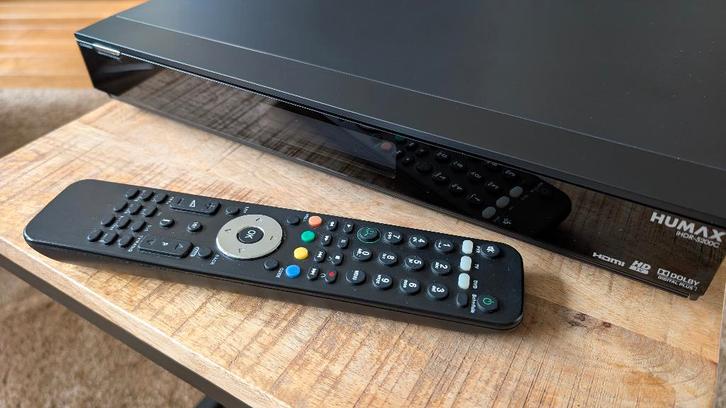 Humax iHDR-5200C + AB, onberispelijke nieuwstaat, Audio, Tv en Foto, Decoders en Harddiskrecorders, Zo goed als nieuw, Harddiskrecorder