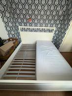 IKEA Hemnes bed, wit, 180 x 200 cm – slechts €20, Huis en Inrichting, Slaapkamer | Bedden, Ophalen, Gebruikt, Wit, Tweepersoons