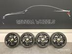 18 inch originele Fiat 500e Abarth velgen + banden 4x98, 18 inch, Gebruikt, -, -