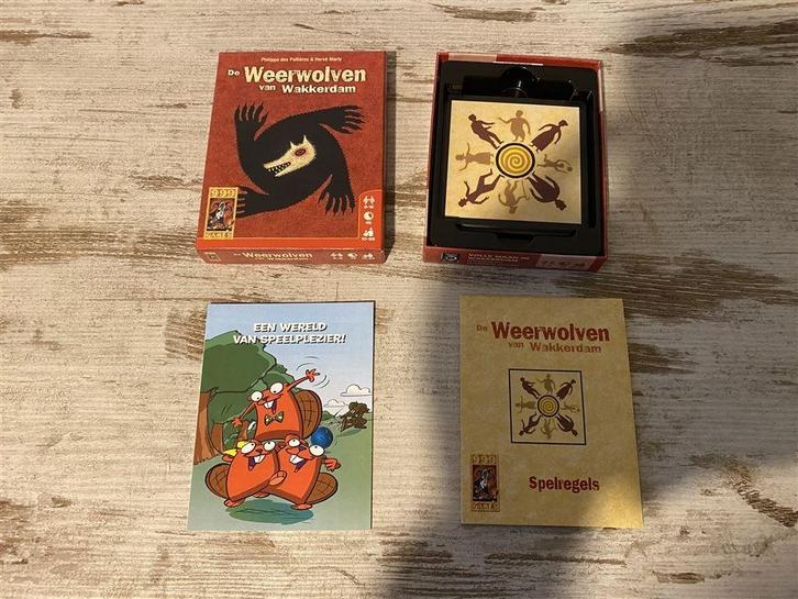 de weerwolven van wakkerdam [s703], Hobby en Vrije tijd, Gezelschapsspellen | Bordspellen, Zo goed als nieuw, Ophalen of Verzenden