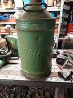 Olie kan Castrol, Ophalen