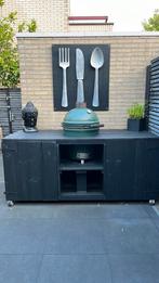 Buitenkeuken bbq meubel kamado (L) excl bge, Ophalen, Maatwerk, Gebruikt, Houtskool
