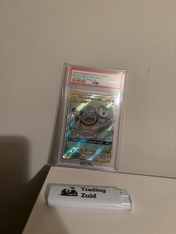 Pokemon kaart psa 8 Blastoise & Piplup #215 beschikbaar voor biedingen
