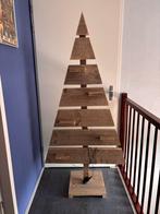 Houten kerstboom met lampjes, Diversen, Kerst, Ophalen, Zo goed als nieuw