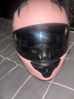 Motor/brommer helm roze, Fietsen en Brommers, Brommerhelmen, Ophalen of Verzenden, Gebruikt, Medium, Vinz